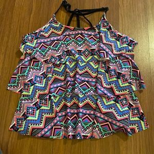 Justice swim tank top